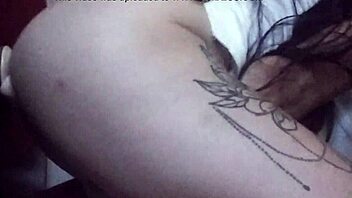 Masturbating with a new toy for the first time