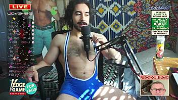 Gay til and dirty talk in one-hour edge session video