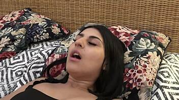 Asian maid gets her pussy licked and fingered by her lover