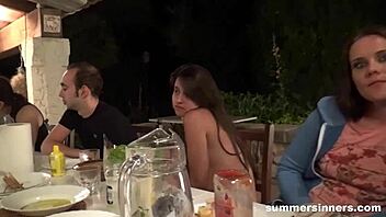 Small and big boobs unite in this group sex video