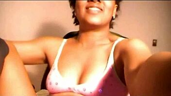 Black woman farting in a mouthful of creampie