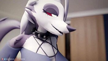 Cartoon Loona gets her ass fucked hard