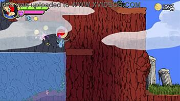 Lick and suck on the biggest furry monster cock in this hentai game