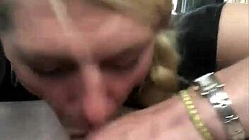 Amateur slut gets off on customer's cum in mouth - watch me bareback on webcam