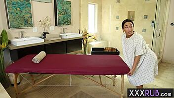 Amara Romani's sensual massage leads to hardcore sex in this MILF porn video
