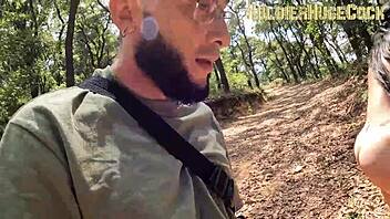 Mexicana whore gets pounded by big cock in military setting