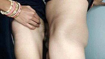 Amateur Indian bhabhi gets rough massage and licks pussy
