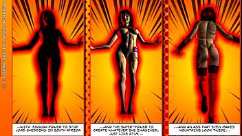 Lesbian adventure with erotika and cartoons