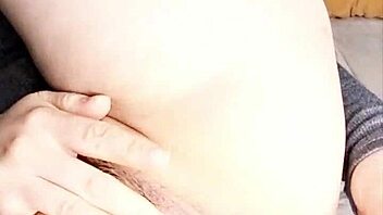Korean babe gets her tight ass stretched