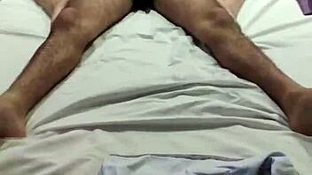 Older wife and younger man in a hot cuckold threesome