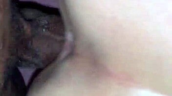 Chubby cutie takes on a massive BBC