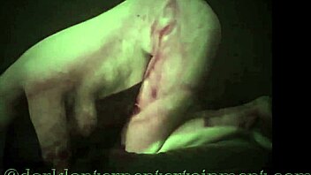 Dark lantern entertainment presents an old-school blowjob video with a hairy mature woman