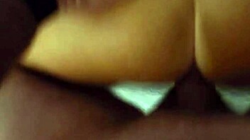 Big natural tits and shaved pussy get drilled in amateur homemade video