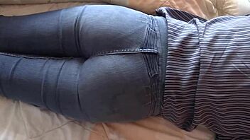 A collection of voyeuristic Latinas flashing their big asses in homemade video