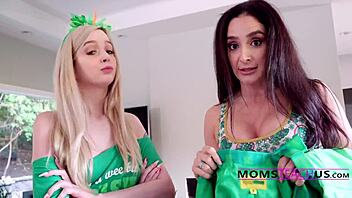 Stepmom and stepson explore taboo family desires in high quality porn