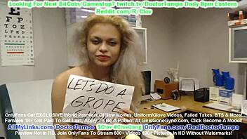 Doctor tampa gets her pussy fucked by Destiny Cruz in real life video