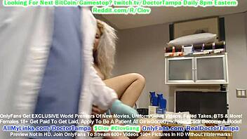 Doctor tampa gets her pussy fucked by Destiny Cruz in real life video