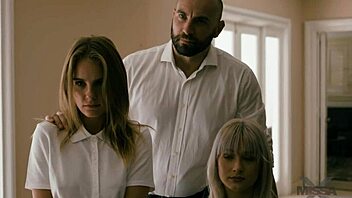 Story of a petite blonde's orgasmic experience in closeup