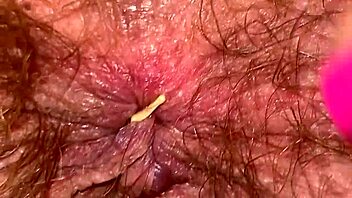Incredible closeup of a big clit and asshole in a freaky video