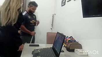 Big ass blonde gets trained by a big cock
