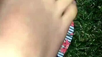 Amateur teen's footjob and toe job in HD