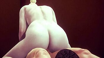 Lick and suck in a hot gay threesome with anime characters