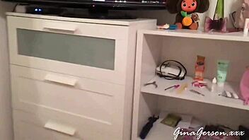 Small and hot lesbians explore their desires in homemade video