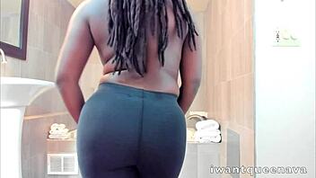 Solo show of my unkempt panties