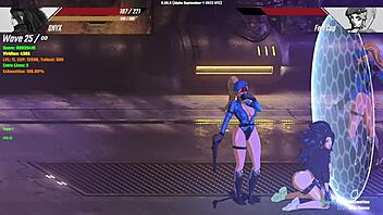 Small tits and big ass get pounded in this hardcore hentai video