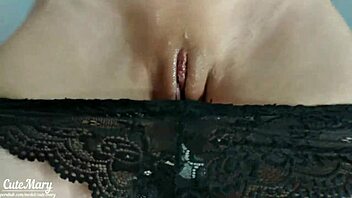 Amateur couple gets kinky in public with big cock and clit rubbing