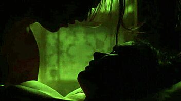 Cum on tits of busty actress Margaret in erotic video