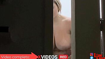 Publicly spied on blonde during anal orgy