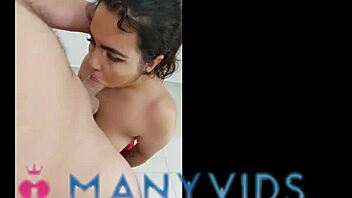 Step cousin gets fucked in missionary position and shows off her big natural tits
