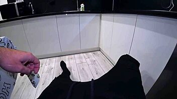 Anal sex with a cheating wife and her boyfriend's friend in the bedroom