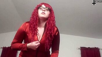Jane judge's femdom joi with strapon masturbation