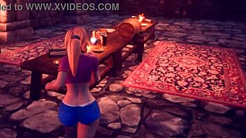 Japanese hentai game ends with steamy sex scenes