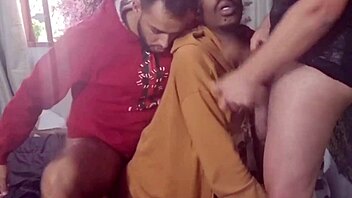 Gay porn video featuring a hot amateur couple in action