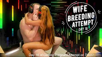 Interracial breeding attempt of a petite Asian wife