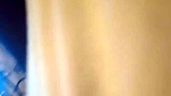 Anal fucking and moaning sissy in stockings and nylons