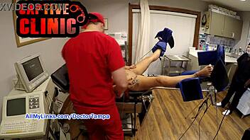 Realistic medical fetish exam with Stefania Mafra and her patients