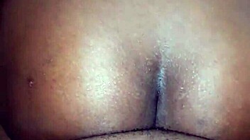 Web chat cowgirl action with a petite black girl