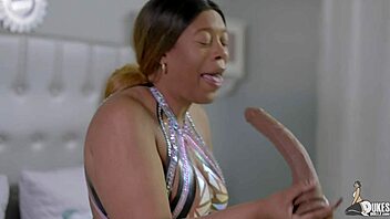 Shanice luv's big ass and fake tits get the spotlight in this fetish video