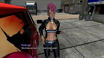 Adult gaming fun: A house in the rift with a seductive succubus