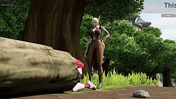 World of Warcraft meets hentai in this hot video
