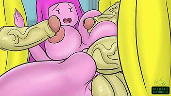 Chujube princess gets her big boobs and ass filled with cum in HD video