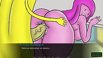 Chujube princess gets her big boobs and ass filled with cum in HD video