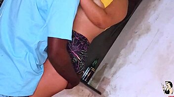 Amateur couple gets creampied in a hot interracial video
