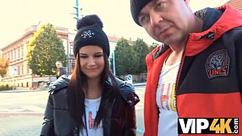 Czech teen colleen shows off her sexual prowess in front of her jealous boyfriend