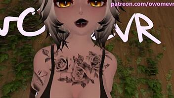 Experience the ultimate in femdom with a crazy mistress on VRchat