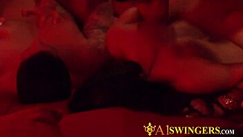 Two girls and a friend make for a steamy birthday gangbang